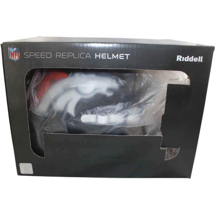 John Elway Autographed Denver Broncos F/S TB Helmet Beckett Witness 55198