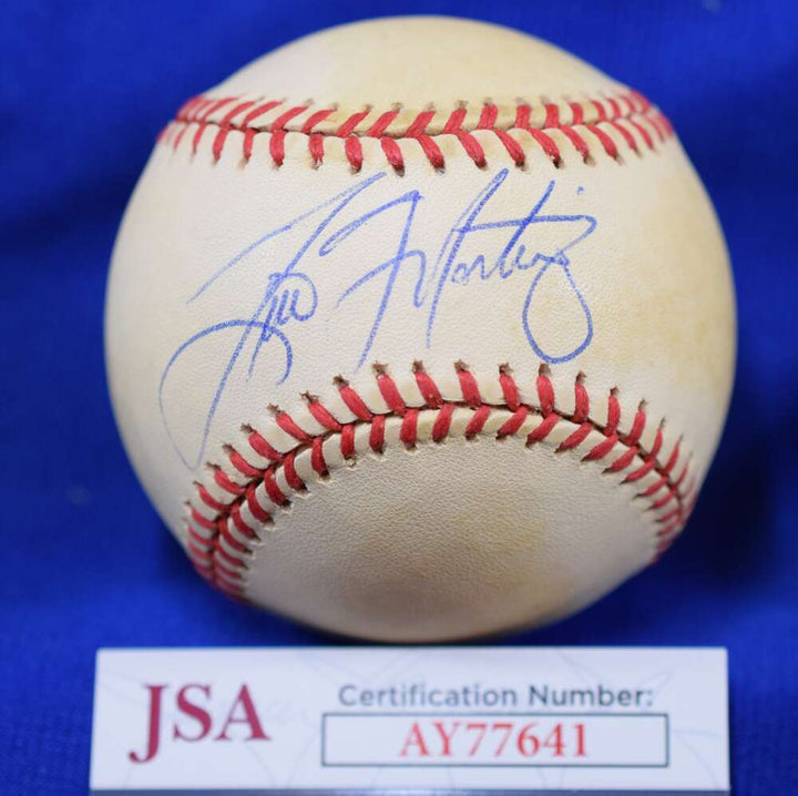 Tino Martinez JSA COA Autograph American League Signed Baseball