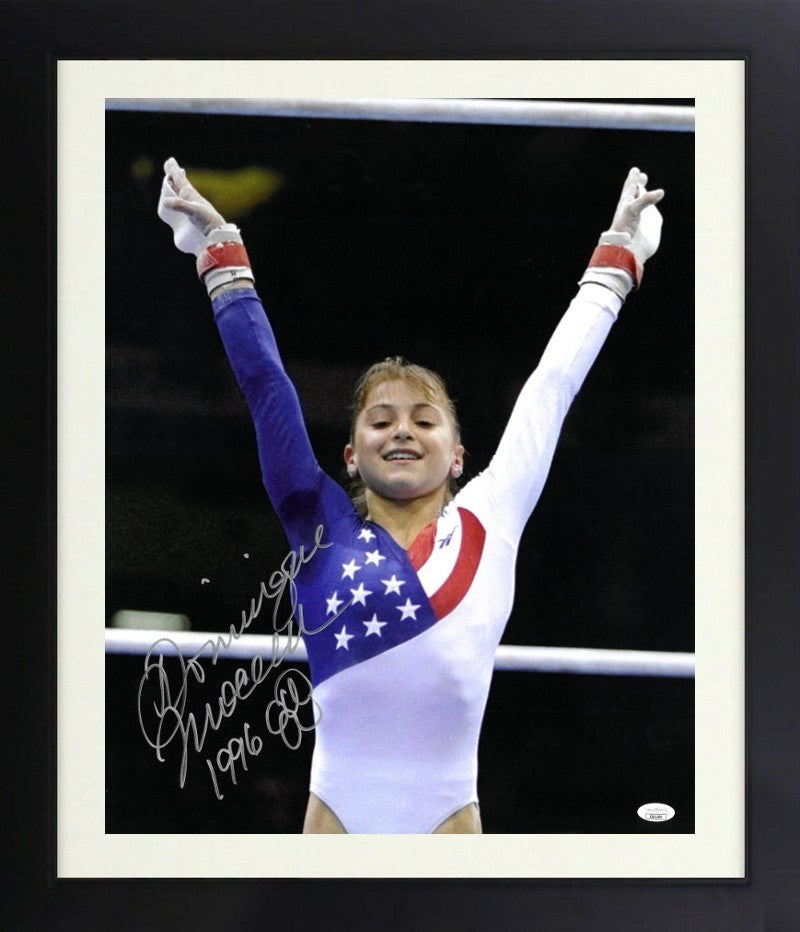 Dominique Moceanu signed 1996 Team USA Olympics Gold 16x20 Photo Framed- JSA