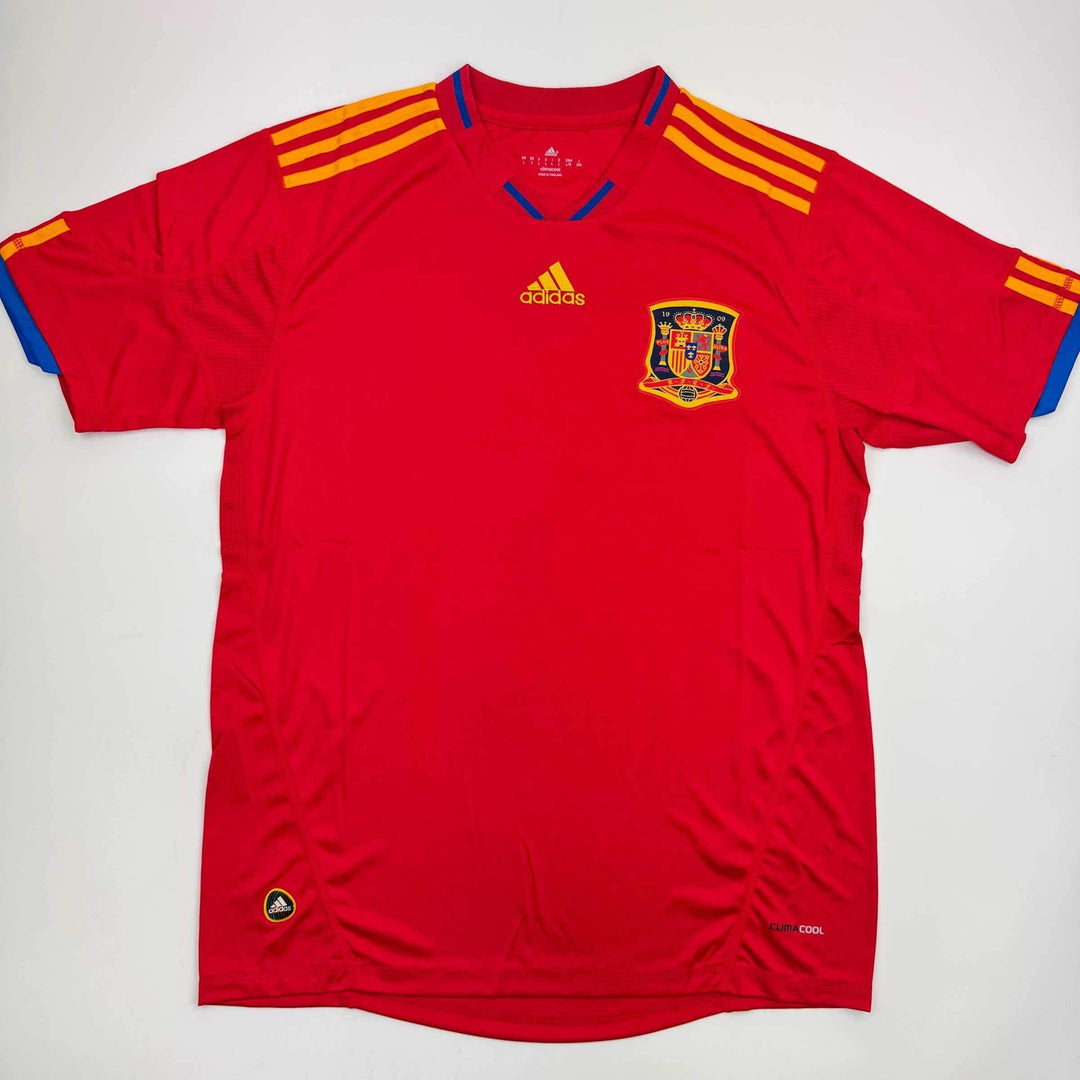 Autographed/Signed Fernando Torres Spain Red World Cup Jersey Beckett BAS COA