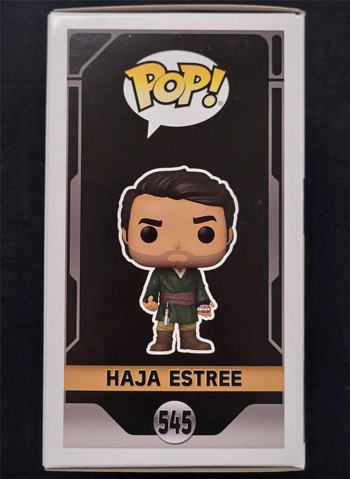 Kumail Nanjiani signed Haja Estree Funko Pop! Star Wars autograph ~ Beckett BAS
