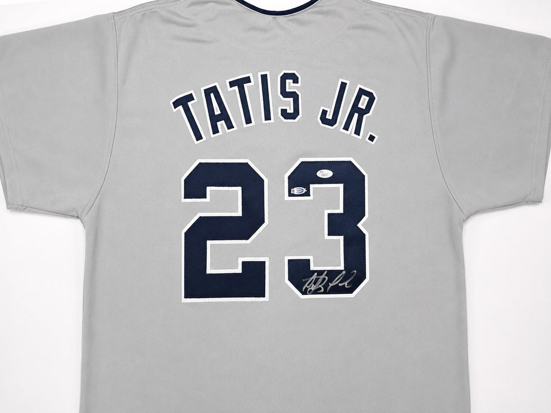 San Diego Padres Fernando Tatis Jr. Signed Grey Jersey JSA