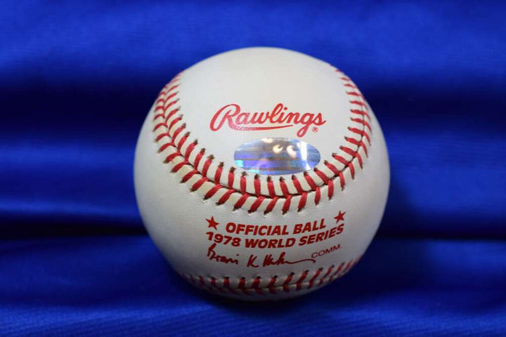 Reggie Jackson Steiner Coa Autograph 1978 World Series Signed Baseball