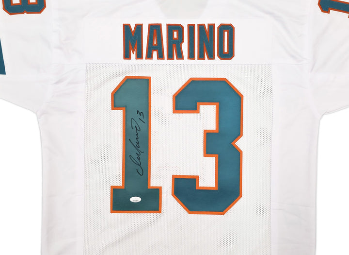 Miami Dolphins Dan Marino Signed White Jersey JSA