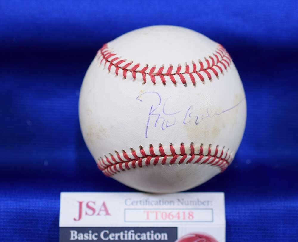 Rod Carew JSA Coa Autograph American League OAL Signed BasebaLL