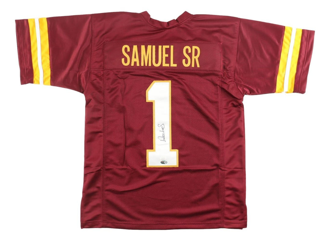 Deebo Samuel Washington Signed Maroon Jersey JSA Hologram