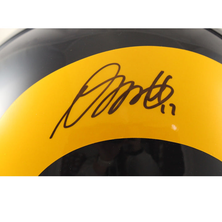 Davante Adams Autographed St Louis Rams Authentic VSR4 TB Helmet Beckett W 55050