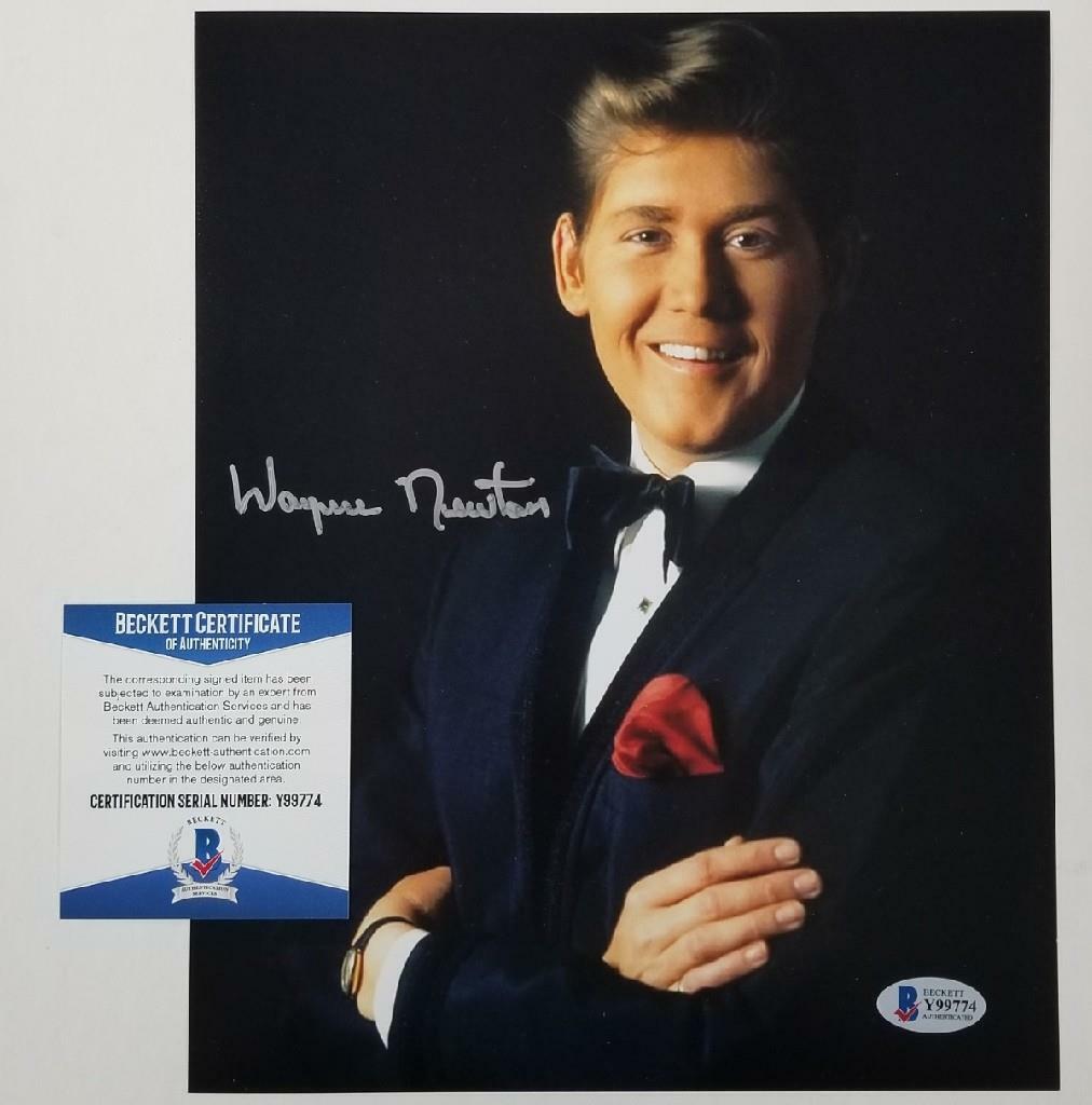Wayne Newton signed 8x10 Photo #2 Las Vegas Actor Singer Autograph ~ BAS COA