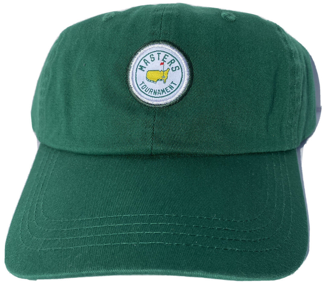 2025 MASTERS GREEN CIRCLE PATCH COTTON HAT AUGUSTA NATIONAL GOLF NEW