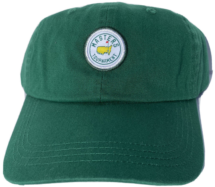 2025 MASTERS GREEN CIRCLE PATCH COTTON HAT AUGUSTA NATIONAL GOLF NEW