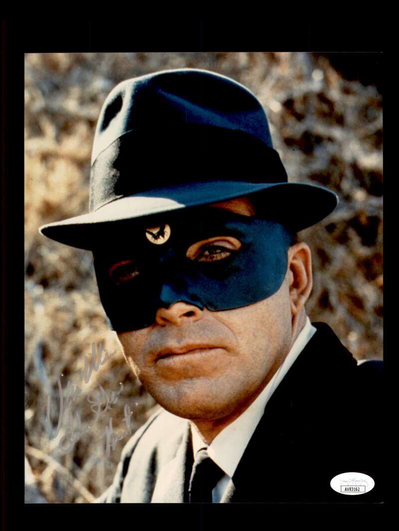 Van Williams JSA Coa Signed 8x10 Photograph The Green Hornet Autograph