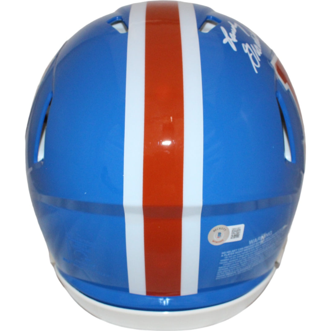 Randy Gradishar Autographed Denver Broncos Authentic Helmet Insc. Beckett 44044