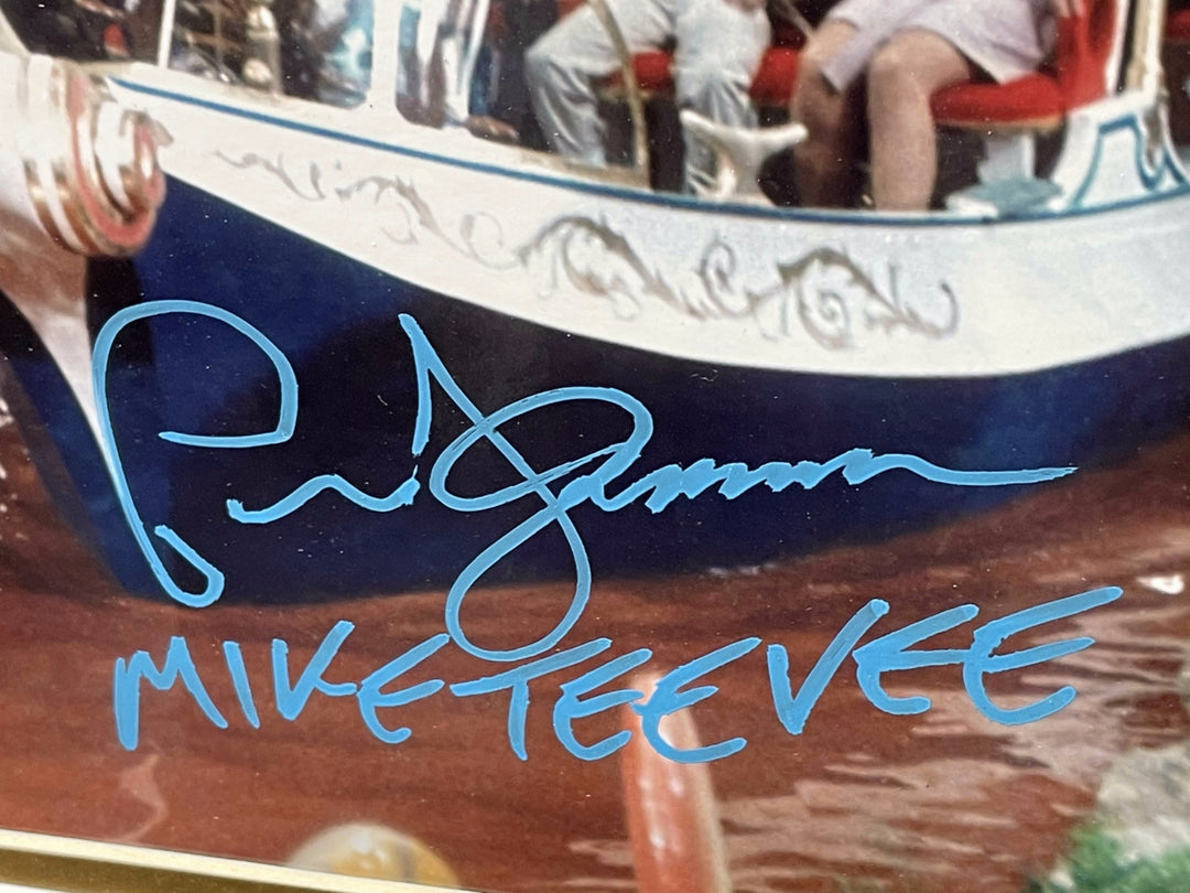 Willy Wonka Kids x5 Signed Framed 11x14 Photo Golden Ticket Themmen COA Auto