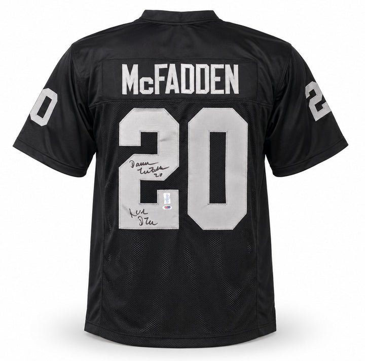 Oakland Raiders Darren McFadden Signed Black Jersey "Run DMC" PSA/DNA