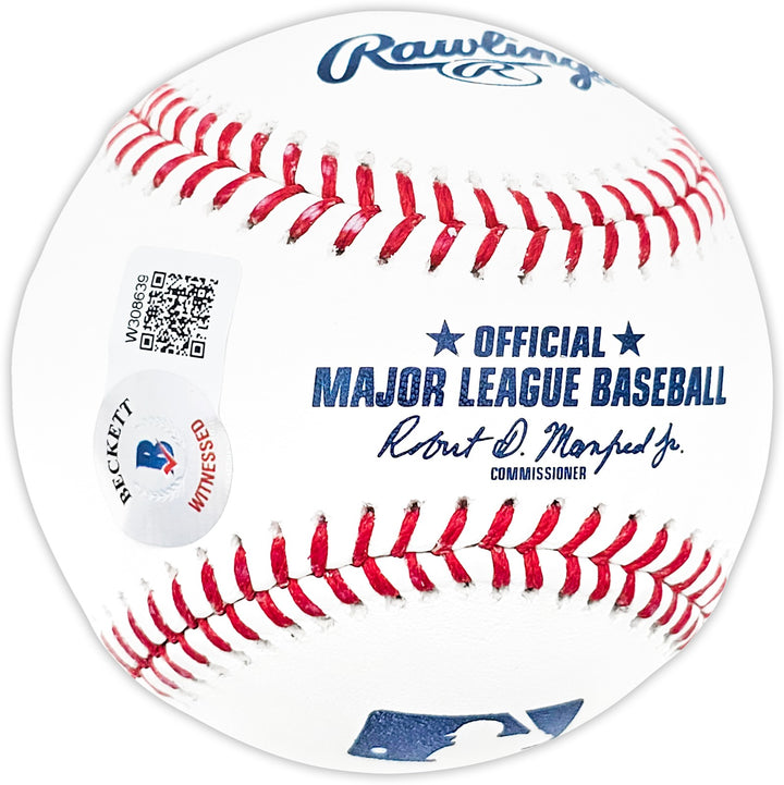 Paul O'Neill Signed Official MLB Baseball Yankees "5x WS Champs" Beckett Witness