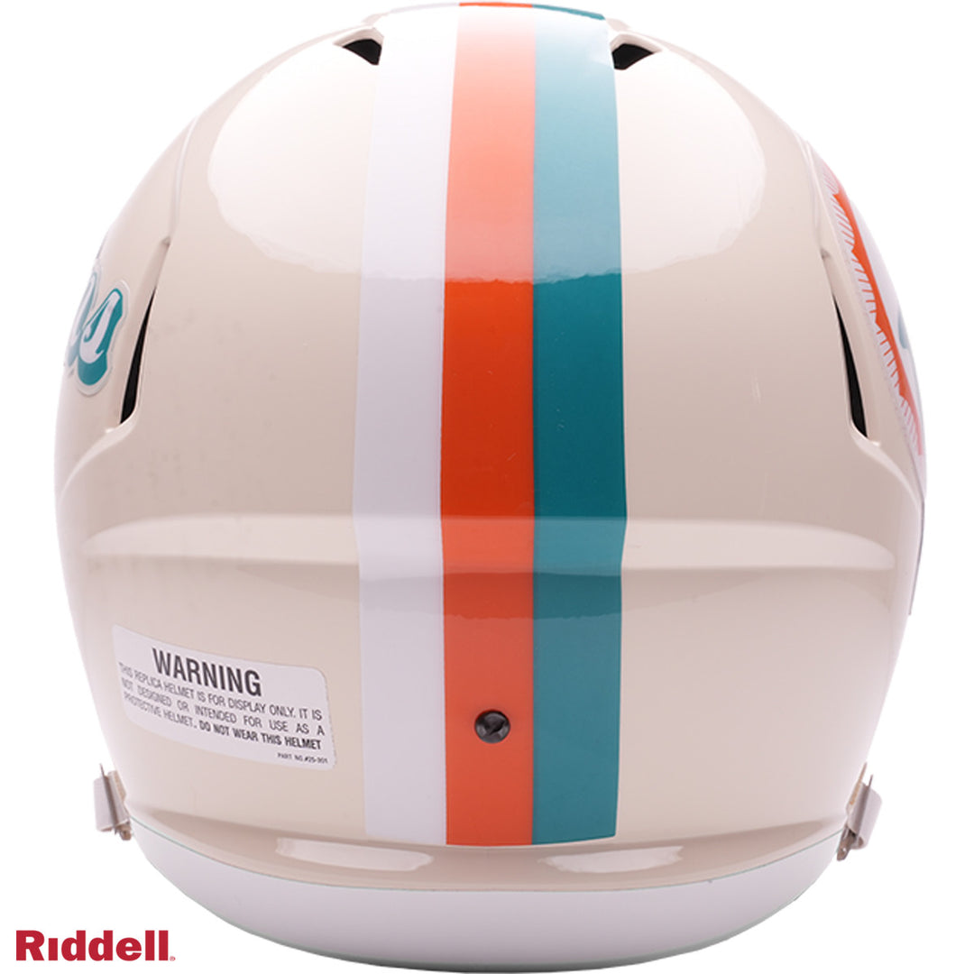 Miami Dolphins Retro Riddell Full Size Replica Helmet New In Box 55591