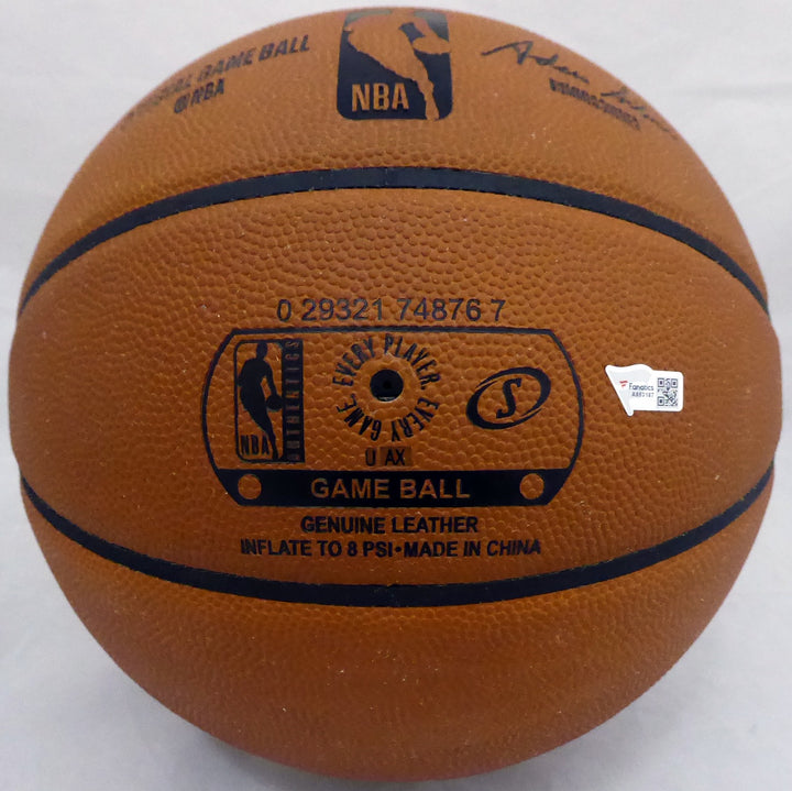 Zion Williamson Signed Leather NBA Basketball New Orleans Pelicans Fanatics Holo