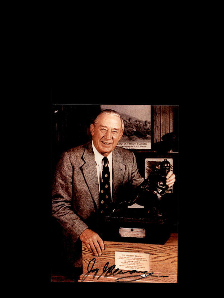 Jay Berwanger PSA DNA Coa Signed 5x7 Photo Autograph