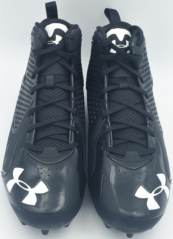 Michael Penix Jr Auto Black Under Armour Team Fierce Cleats Falcons 13 Beckett