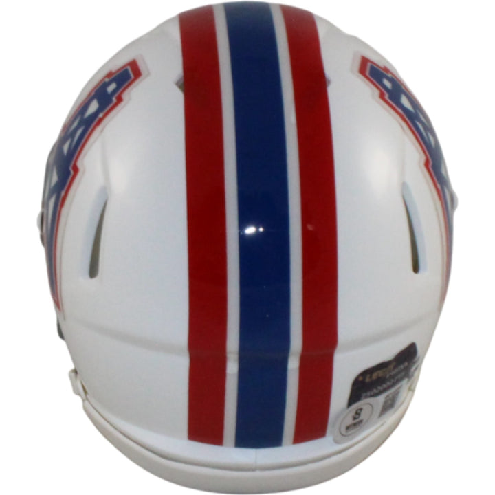 Robert Brazile Autographed Houston Oilers TB Mini Helmet HOF Beckett WIT 54736