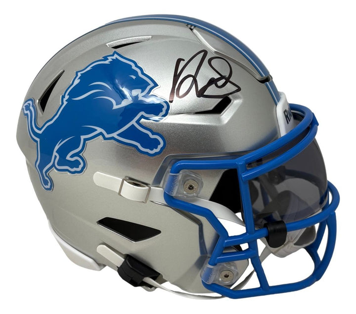 David Montgomery Signed Detroit Lions MIDI SpeedFlex Helmet Fanatics