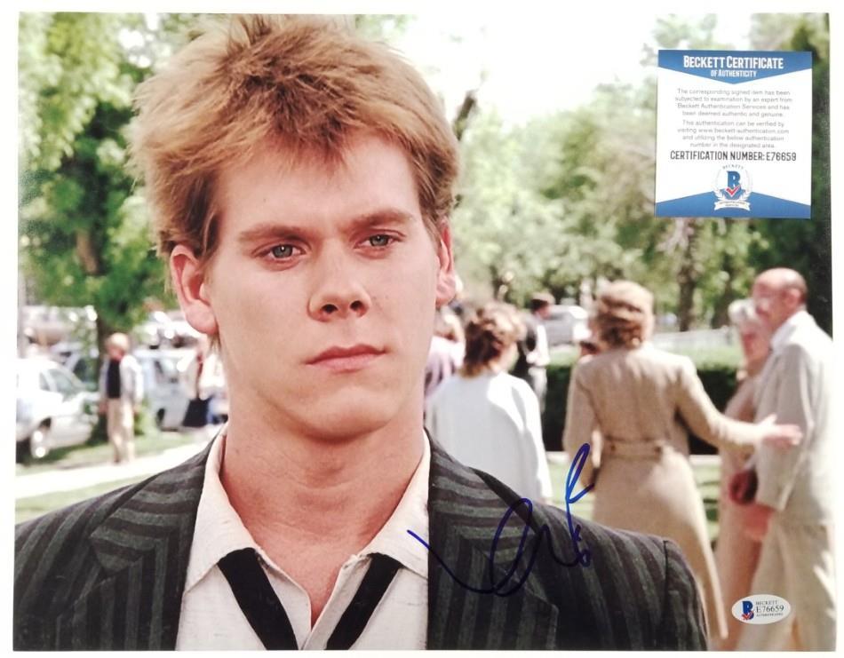 Actor KEVIN BACON Signed Footloose 11x14 Photo Autograph~ Beckett BAS COA