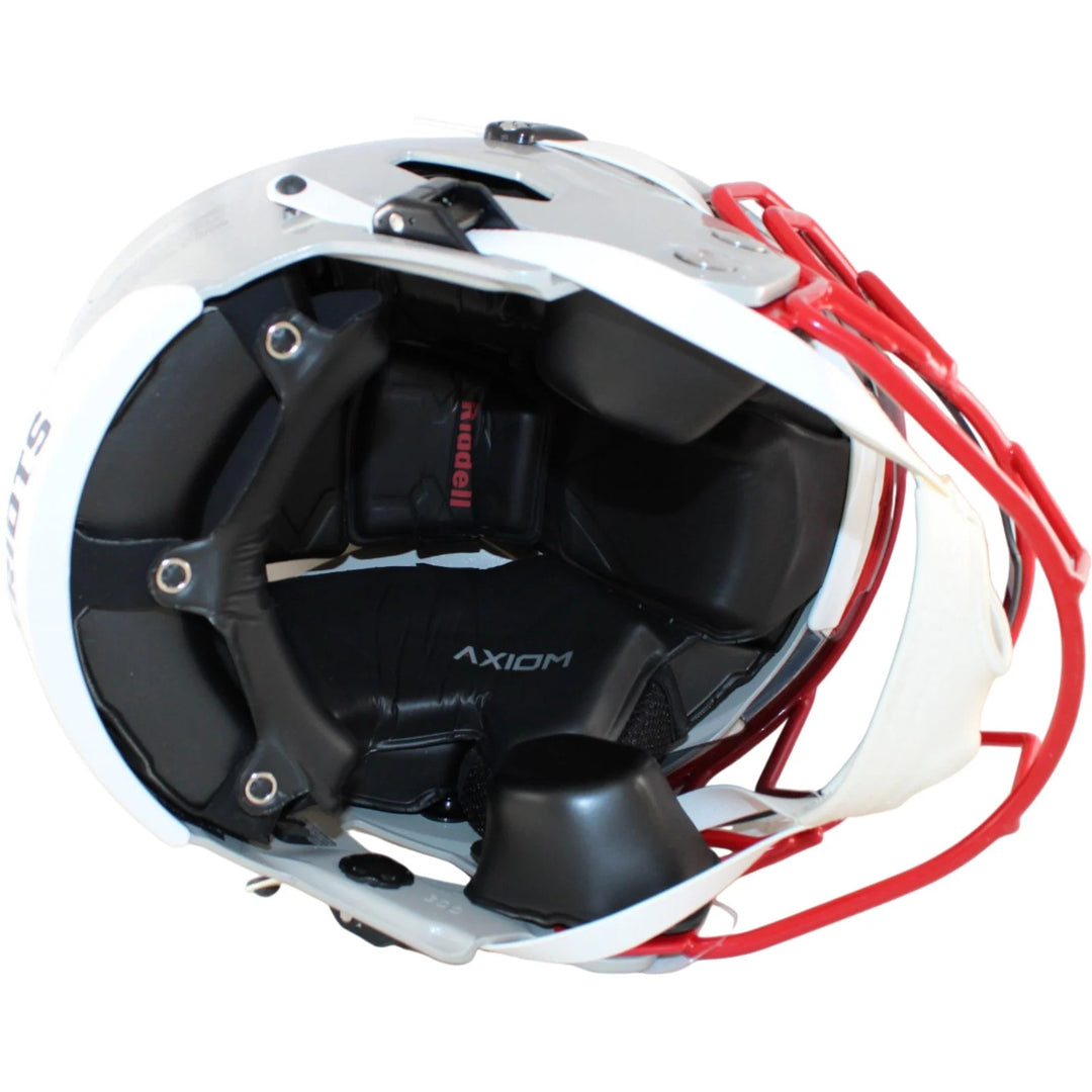 Rob Gronkowski Autographed New England Patriots Axiom F/S Helmet Beckett W 58335
