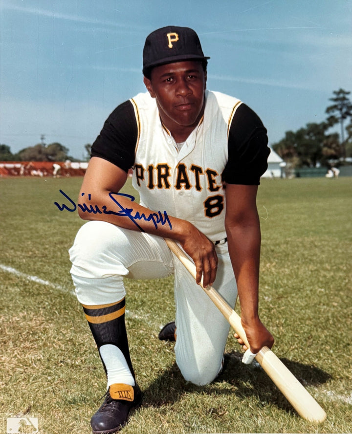 Willie Stargell signed Pittsburgh Pirates MLB 8x10 Photo Minor Dings - COA (HOF)