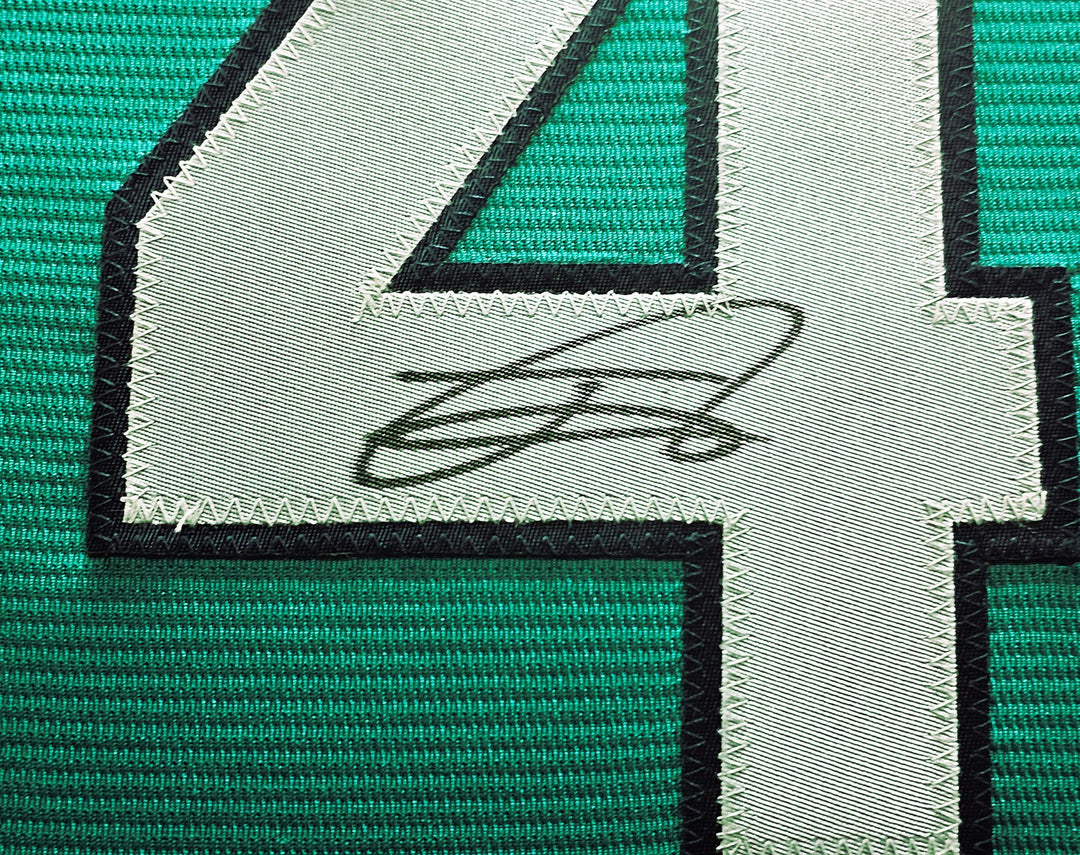 Seattle Mariners Julio Rodriguez Signed Framed Teal Nike Jersey JSA