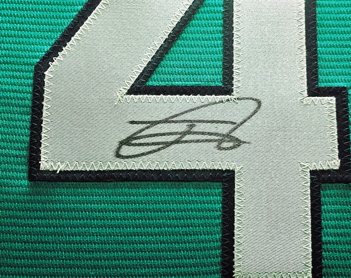 Seattle Mariners Julio Rodriguez Signed Framed Teal Nike Jersey JSA
