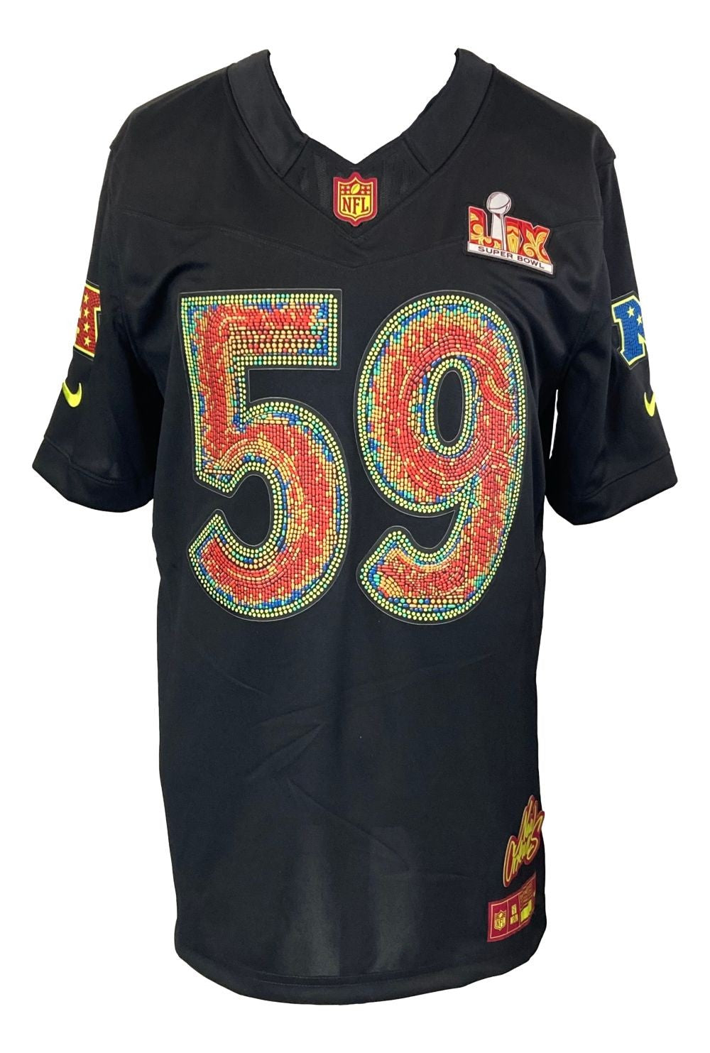 Graham Williams Signed Eagles Super Bowl 59 LIX Nike Ltd Jersey F Brady Mahomes