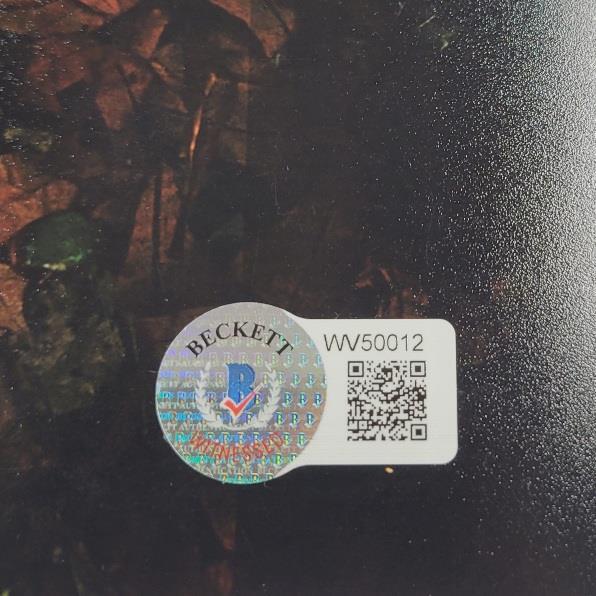 Jamie Lee Curtis & Nick Castle signed Halloween 11x14 Photo autograph ~ BAS LOA