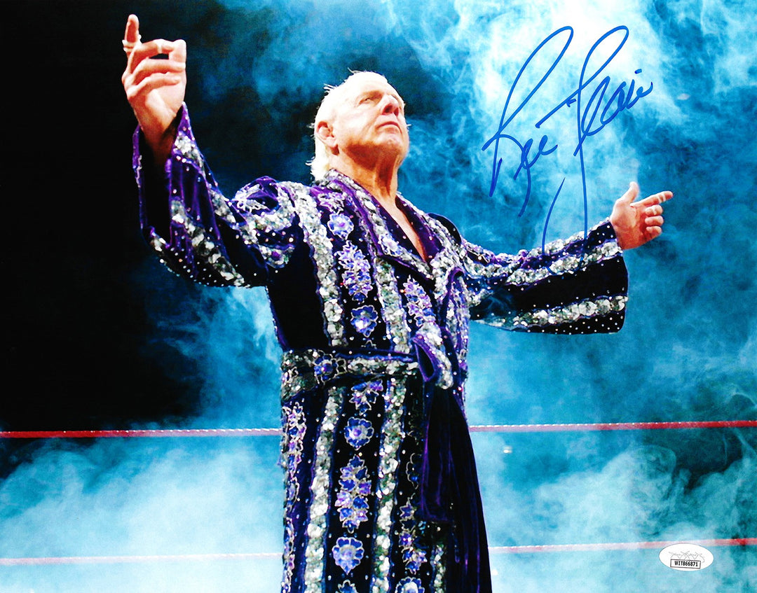 Ric Flair Signed 11x14 Photo JSA