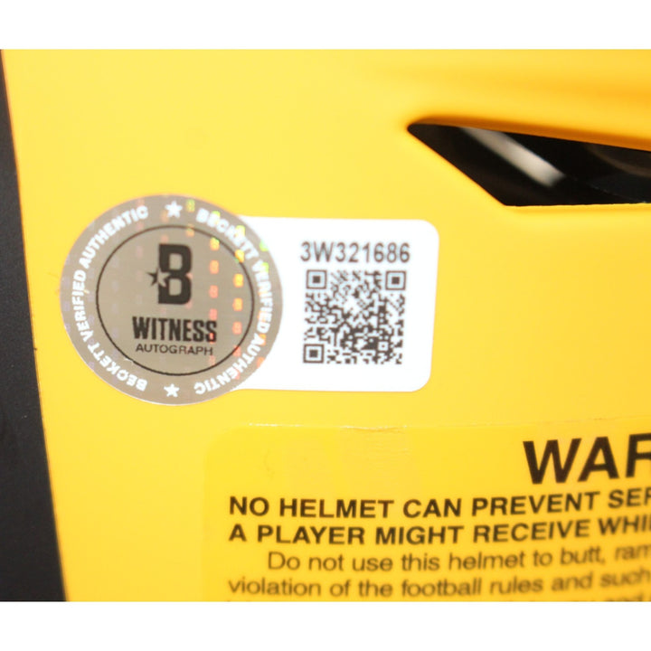 Jerome Bettis Autographed Pittsburgh Steelers SpeedFlex Alt Helmet Beckett 55287