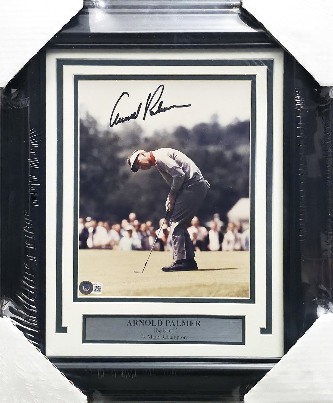 Arnold Palmer Autographed Signed Framed 8x10 Photo Beckett BAS #AC95530