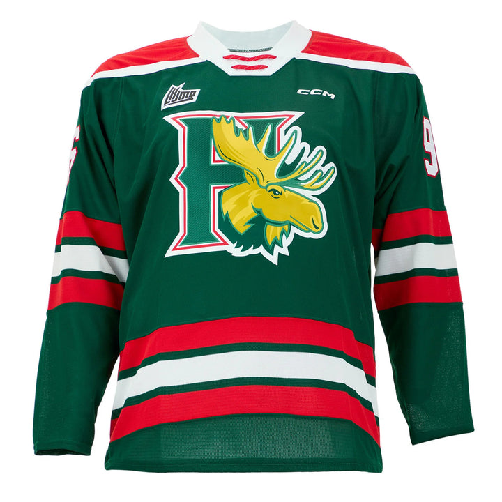 Timo Meier Autographed Halifax Mooseheads Green CCM CHL Jersey
