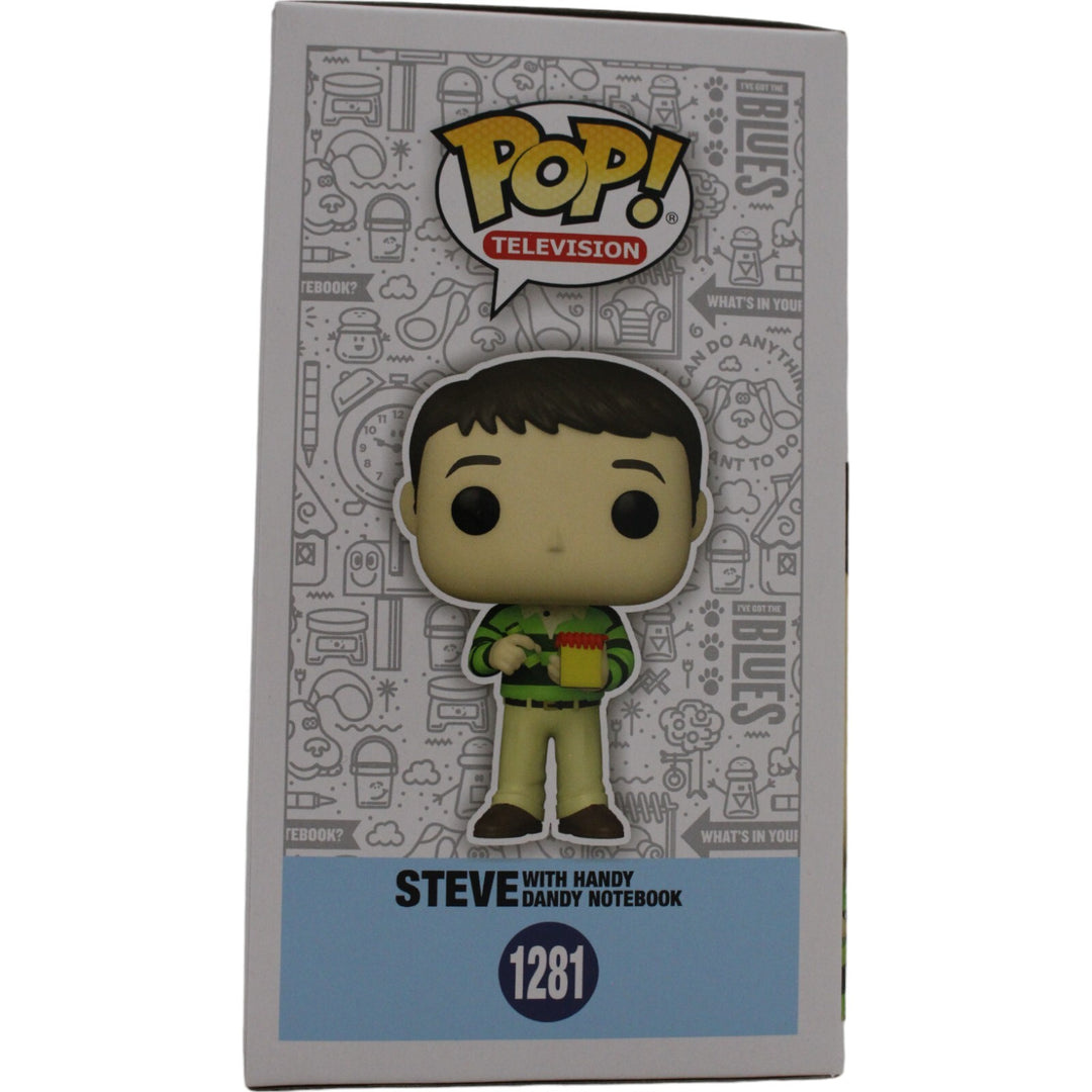 Steve Burns Autographed/Signed Blues Clues Funko Pop! 1281 Beckett 46968