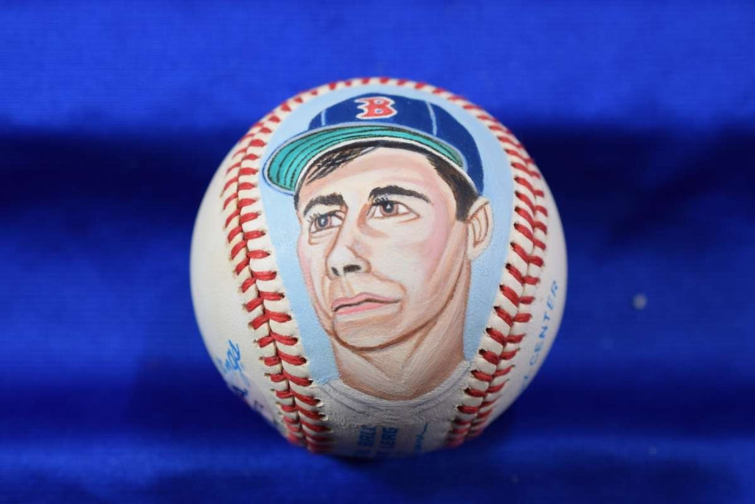Carl Yastrzemski PSA DNA Autograph American League Hand Painted Baseball Signed