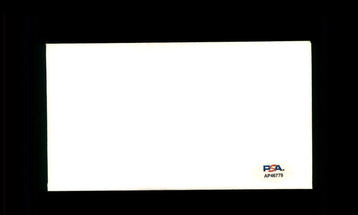 Lou Dials PSA DNA Signed 1981 First Day Cover Cache FDC Rube Foster Autograph