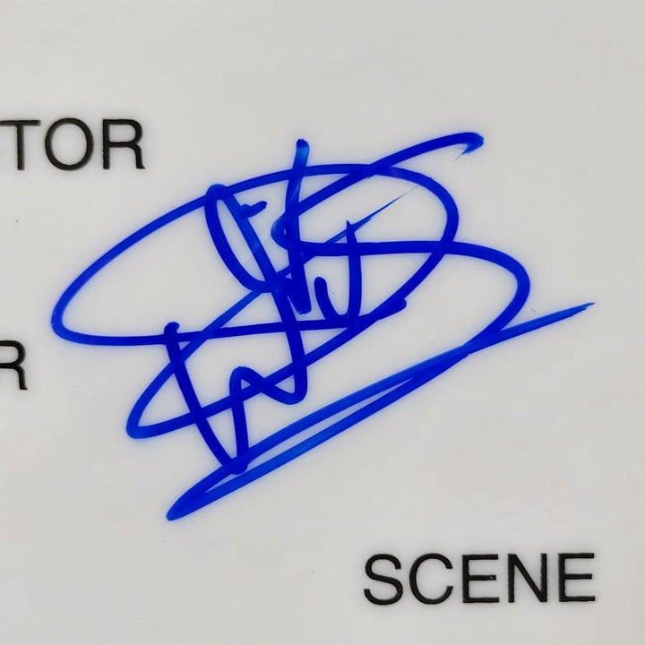 Warwick Davis signed Clap Board Clapper Willow Star Wars autograph ~ BAS Beckett