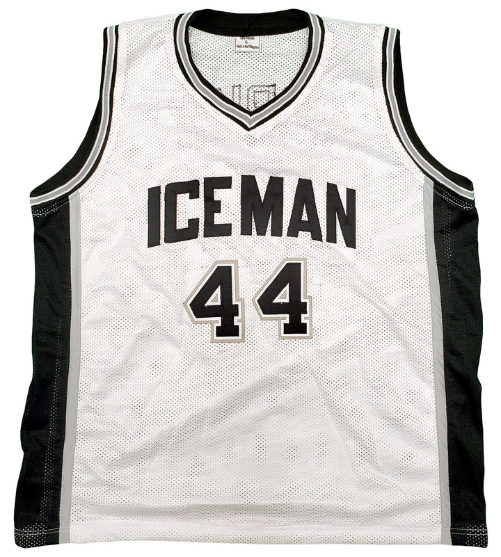 San Antonio Spurs George Gervin Signed White Jersey JSA