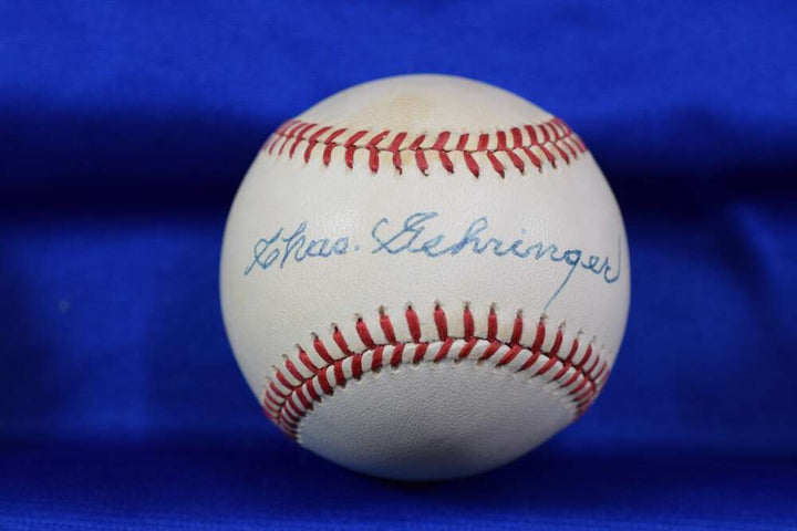 Charlie Gehringer PSA DNA Autograph American League Signed Baseball