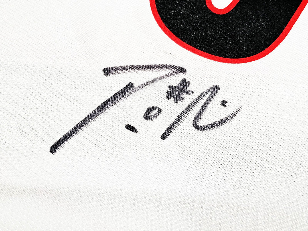 Portland Trail Blazers Damian Lillard Signed White Fanatics Jersey Sz L Beckett