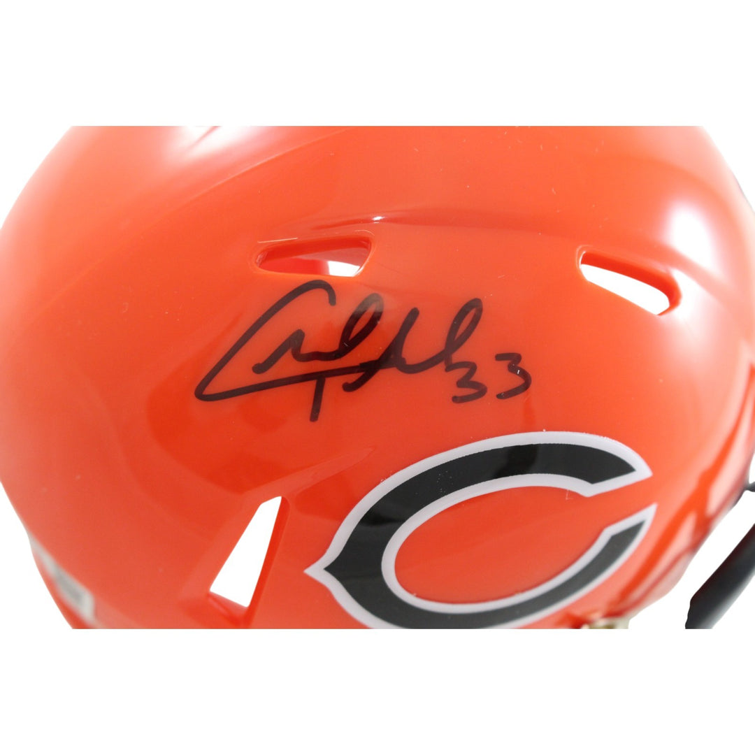 Charles Tillman Autographed Chicago Bears 22 Alt Mini Helmet Beckett WIT 56384