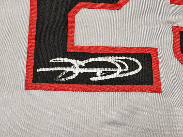 Chicago White Sox Sammy Sosa Signed Gray Jersey Beckett BAS Witness