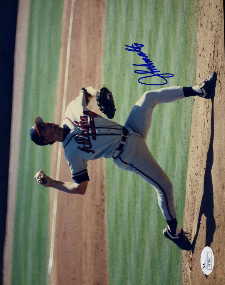 John Smoltz Early Jsa Cert 1/1 Original Image 8x10 Photo Authentic Autograph