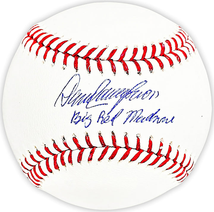 Dave Concepcion Signed Official MLB Baseball Reds "Big Red Machine" Beckett Wit