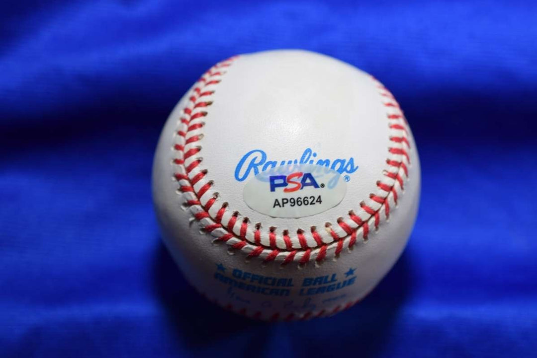 Paul Molitor PSA DNA Signed American League OAL Autographed Baseball Brewers