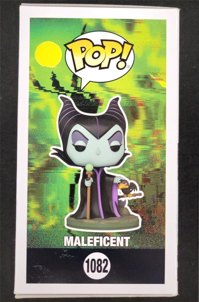 Angelina Jolie signed Disney Maleficent Funko Pop! 1082 autograph ~ JSA COA