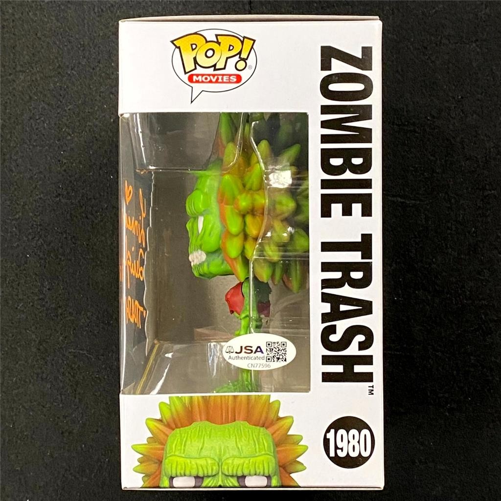 Linnea Quigley signed Zombie Trash Return of Living Dead Funko Pop! org auto JSA